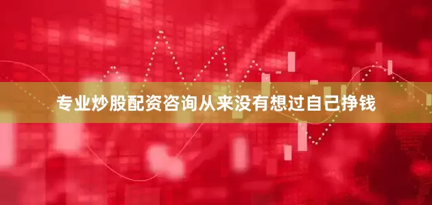 专业炒股配资咨询从来没有想过自己挣钱